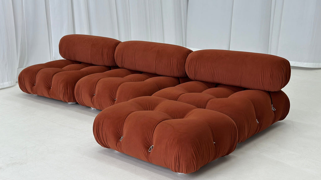 - Mario Bellini-Inspired Sofa & Ottoman Set - Kaelisys Design