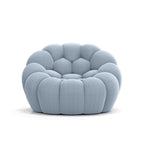 Club armchair by Pierre Paulin, a luxurious addition to contemporary living rooms.