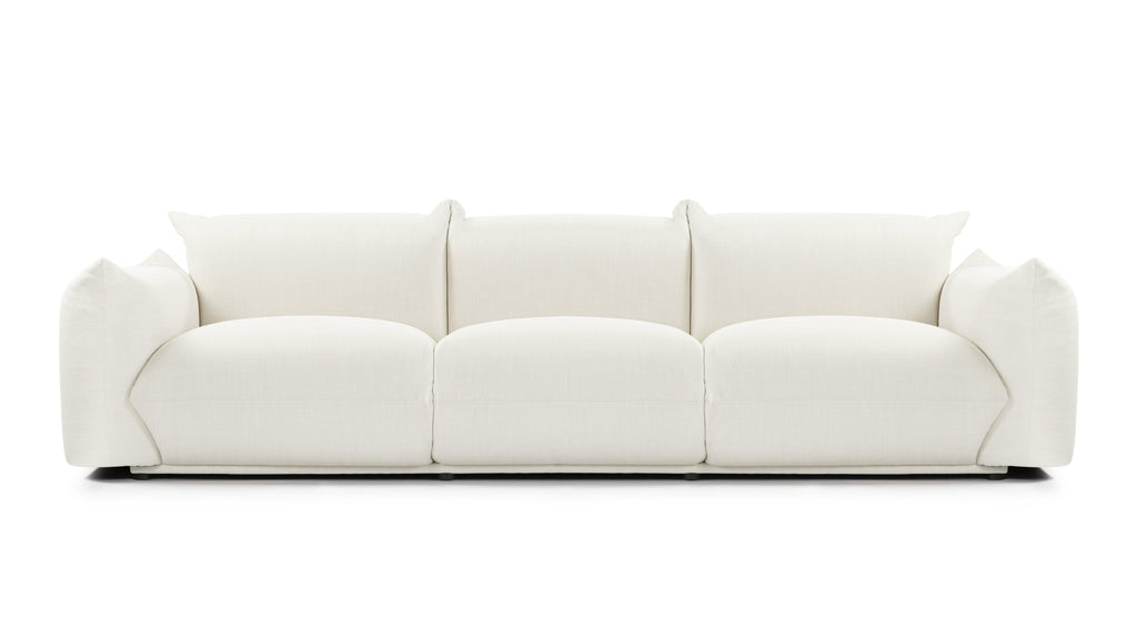 Marenco three seater sofa in modern Italian design with plush cushions and a robust frame.