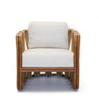 Strings Attached Lounge Chair - Coastal Rattan & Abaca Rope