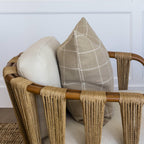 Strings Attached Lounge Chair - Coastal Rattan & Abaca Rope