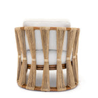 Strings Attached Lounge Chair - Coastal Rattan & Abaca Rope