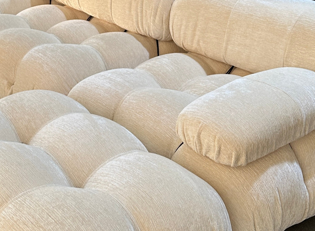 Mario Bellini-Inspired Sofa & Ottoman Set