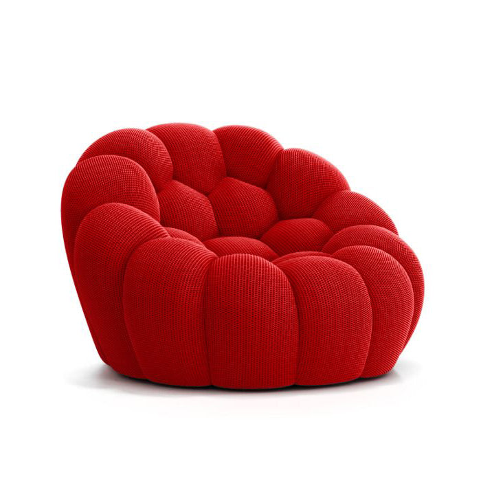 Bubble chair as a testament to timeless design in a stylish living area.