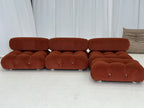 Mario Bellini-Inspired Sofa & Ottoman Set