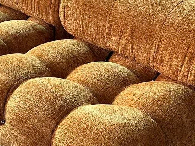 Mario Bellini-Inspired Sofa & Ottoman Set