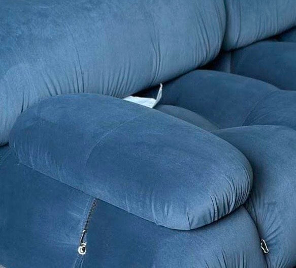 Mario Bellini-Inspired Sofa & Ottoman Set