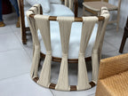 Strings Attached Lounge Chair - Coastal Rattan & Abaca Rope