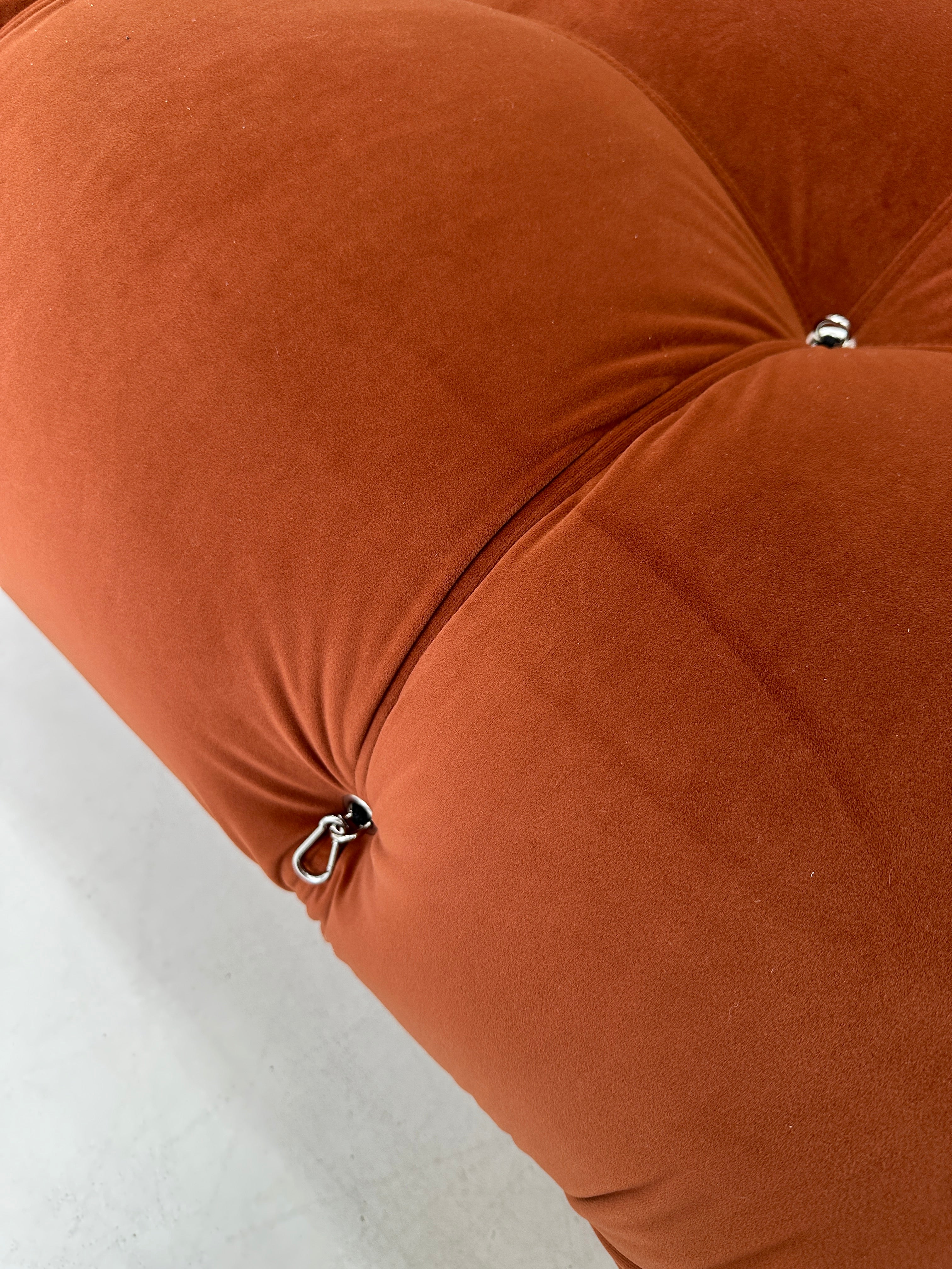 Mario Bellini-Inspired Sofa & Ottoman Set