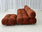 Mario Bellini-Inspired Sofa & Ottoman Set