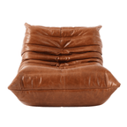 Modern Togo sofa leather, designed for luxurious lounging in contemporary living spaces.