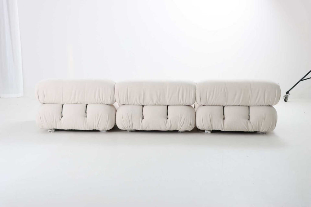 Mario Bellini-Inspired Sofa & Ottoman Set