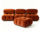 Mario Bellini-Inspired Sofa & Ottoman Set