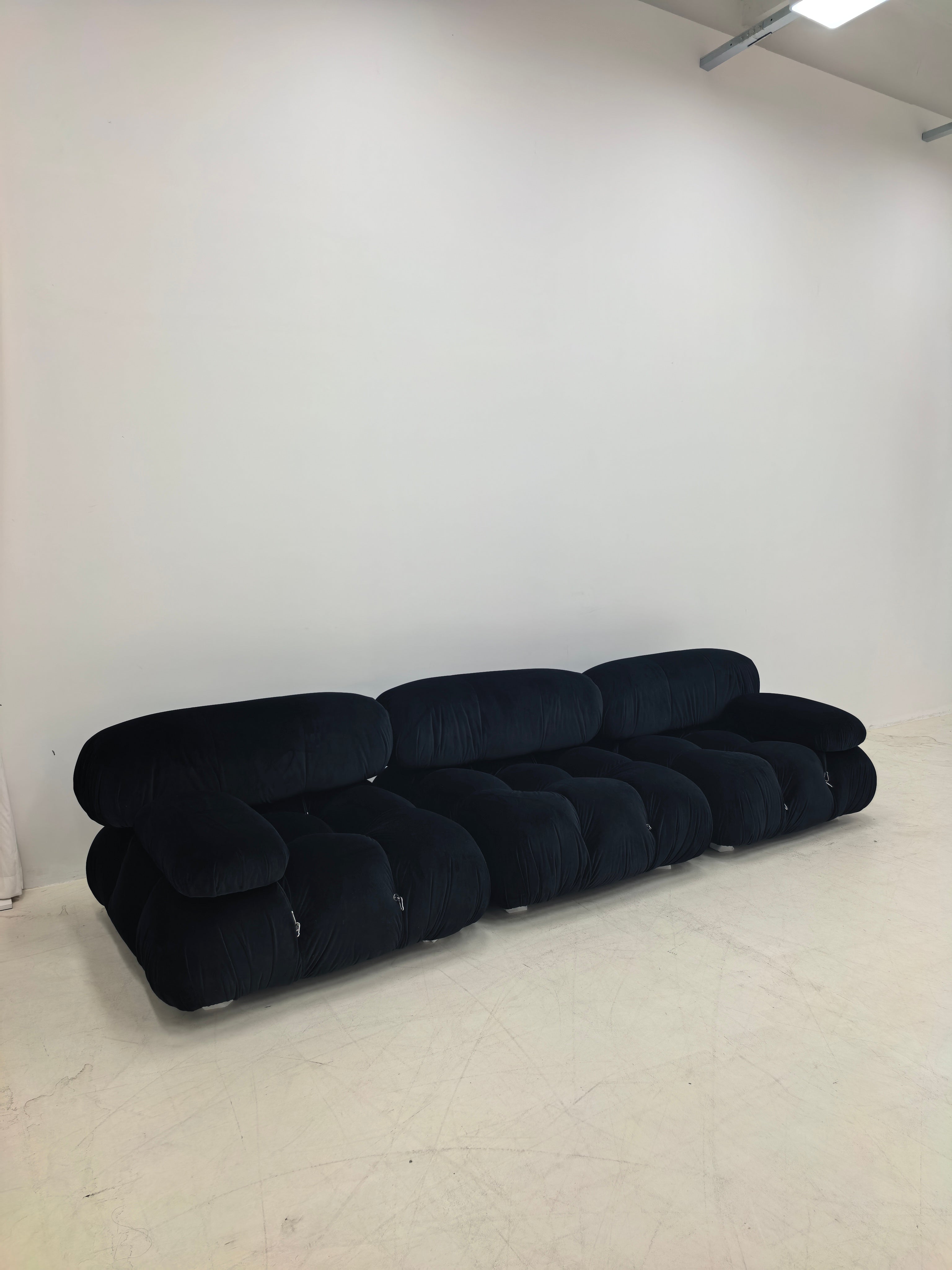 Mario Bellini-Inspired Sofa & Ottoman Set