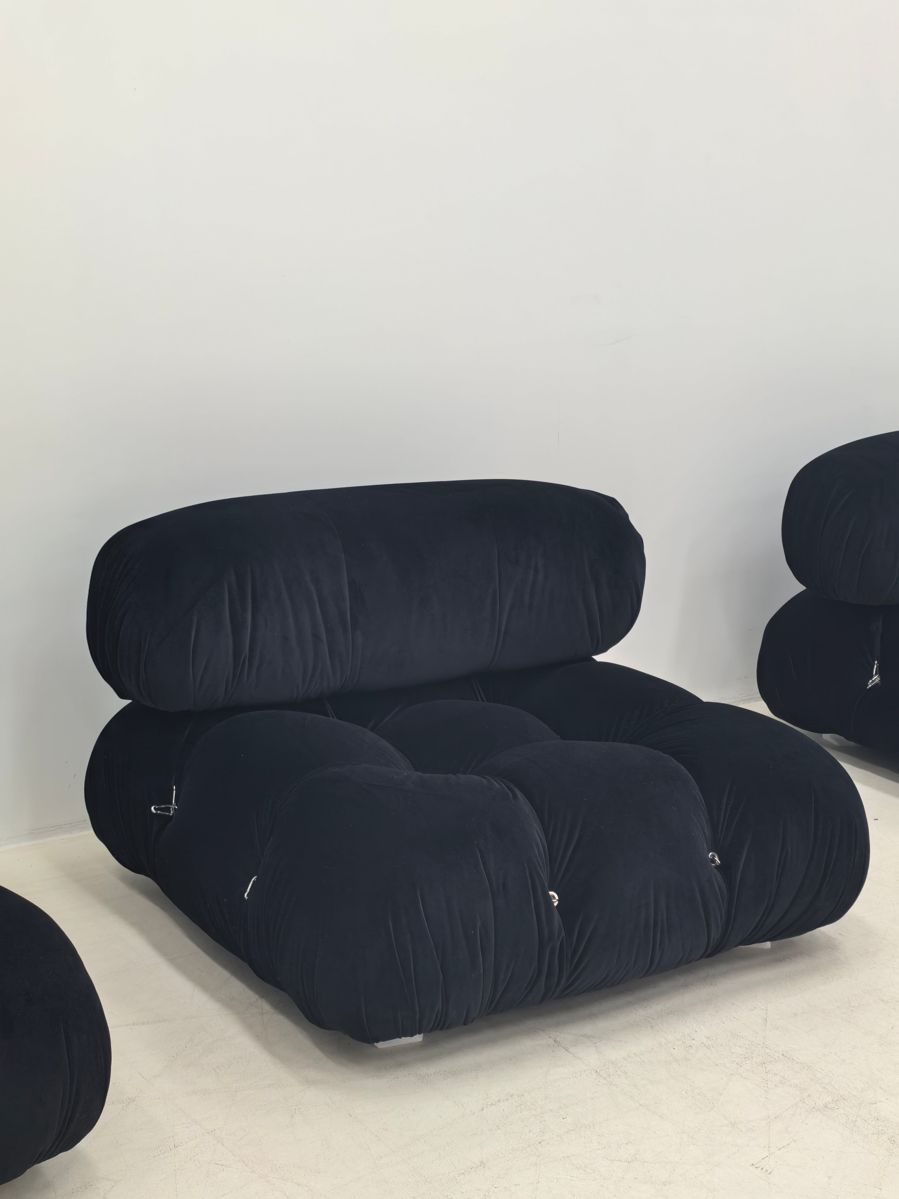 Mario Bellini-Inspired Sofa & Ottoman Set
