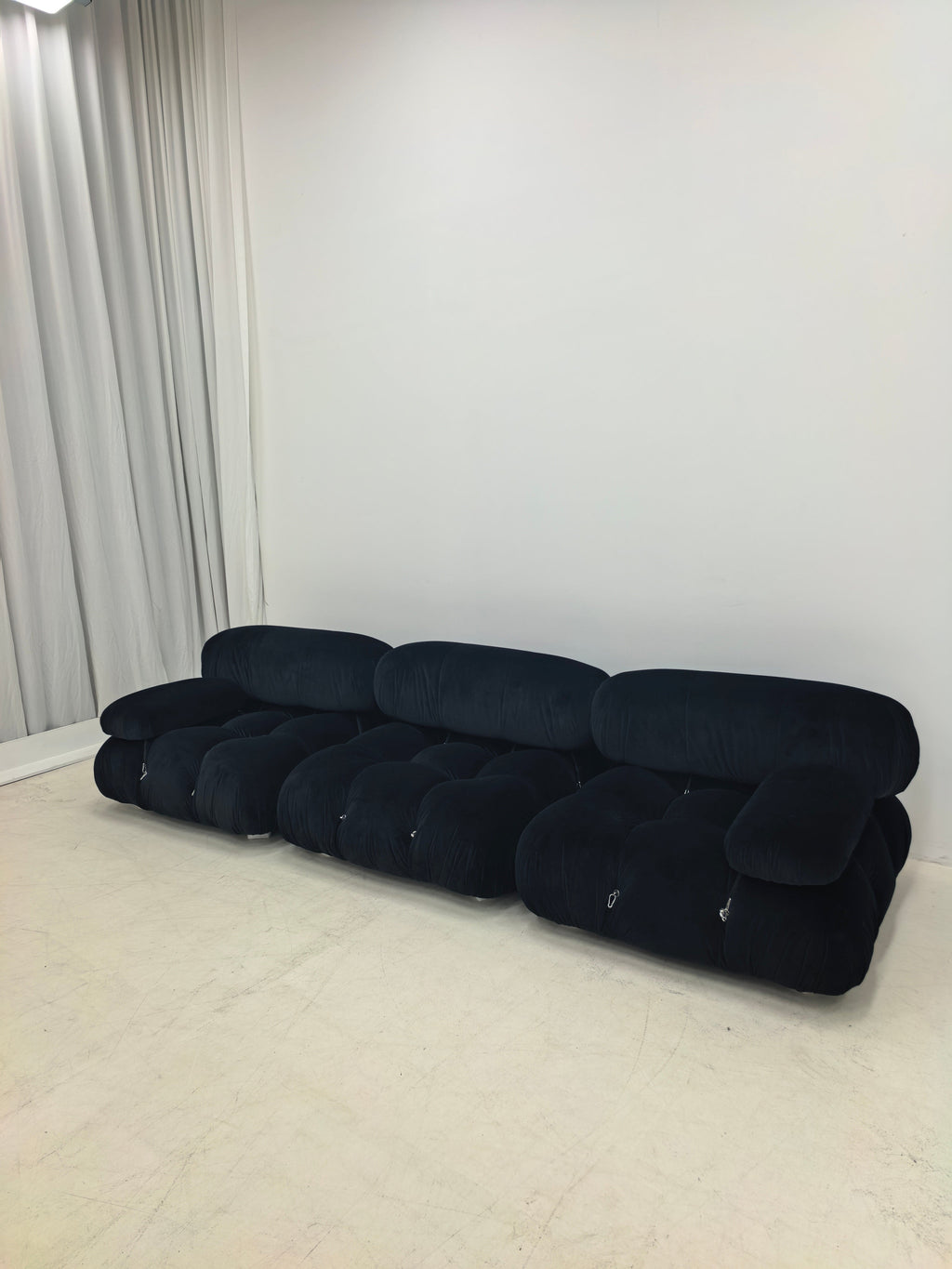 Mario Bellini-Inspired Sofa & Ottoman Set