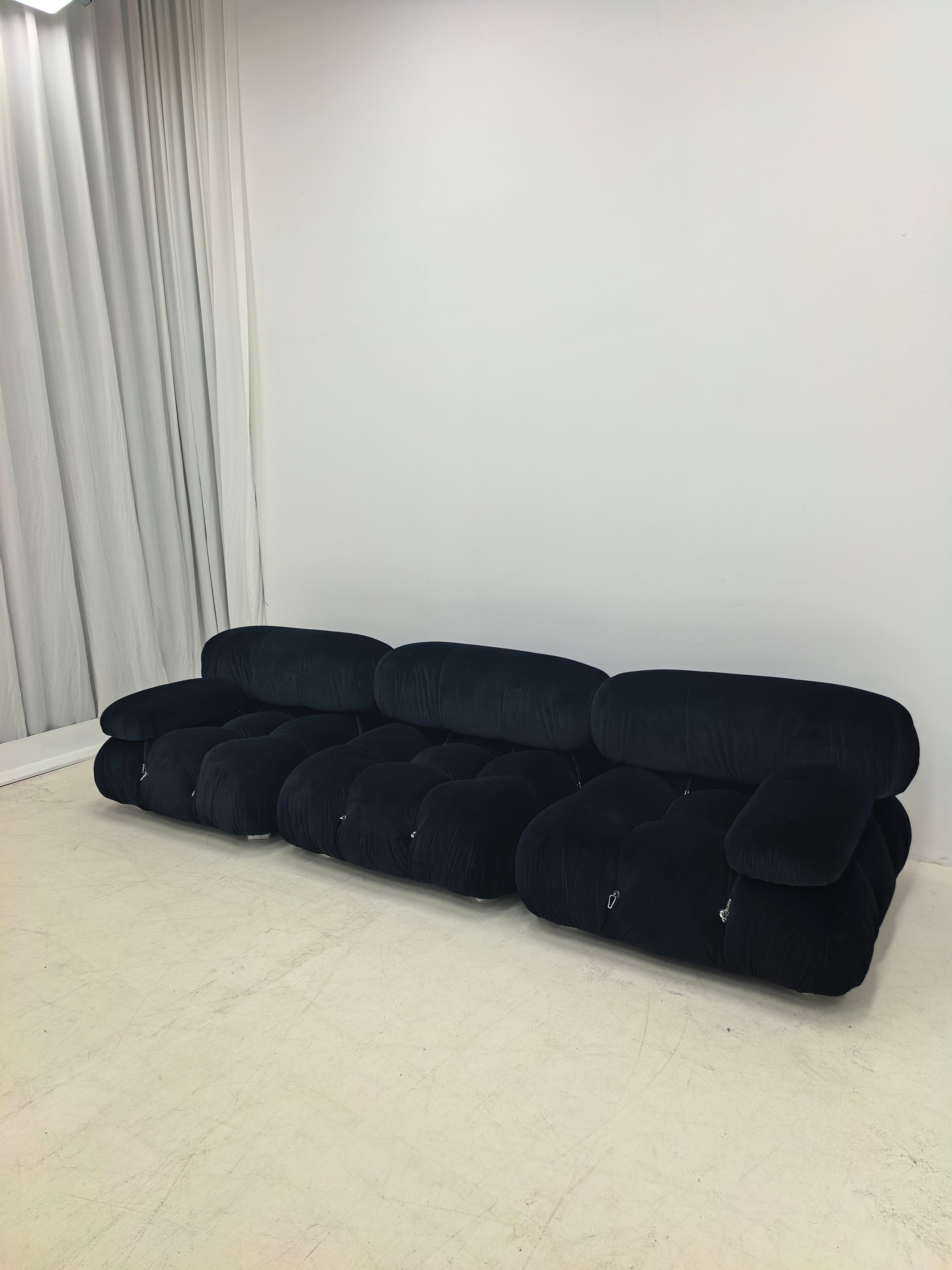 Mario Bellini-Inspired Sofa & Ottoman Set